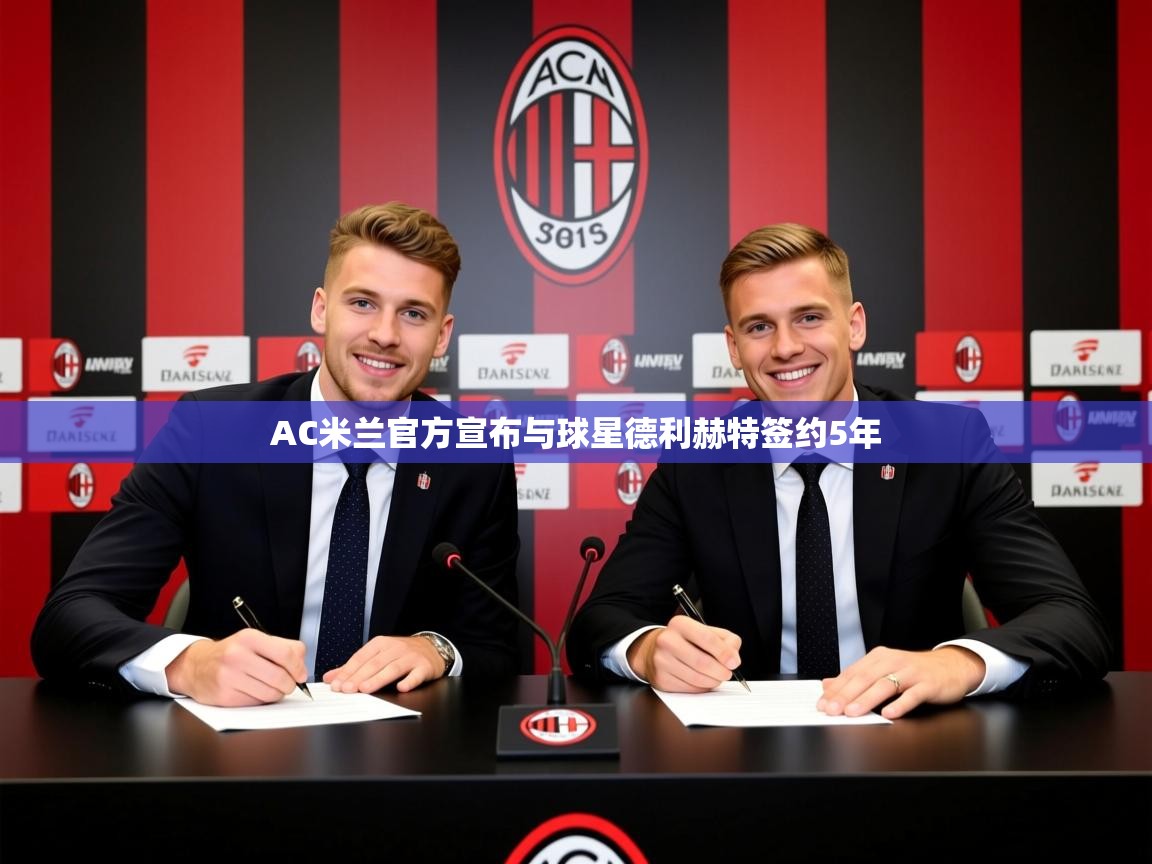 2025AC米兰官方宣布与球星德利赫特签约5年  第4张